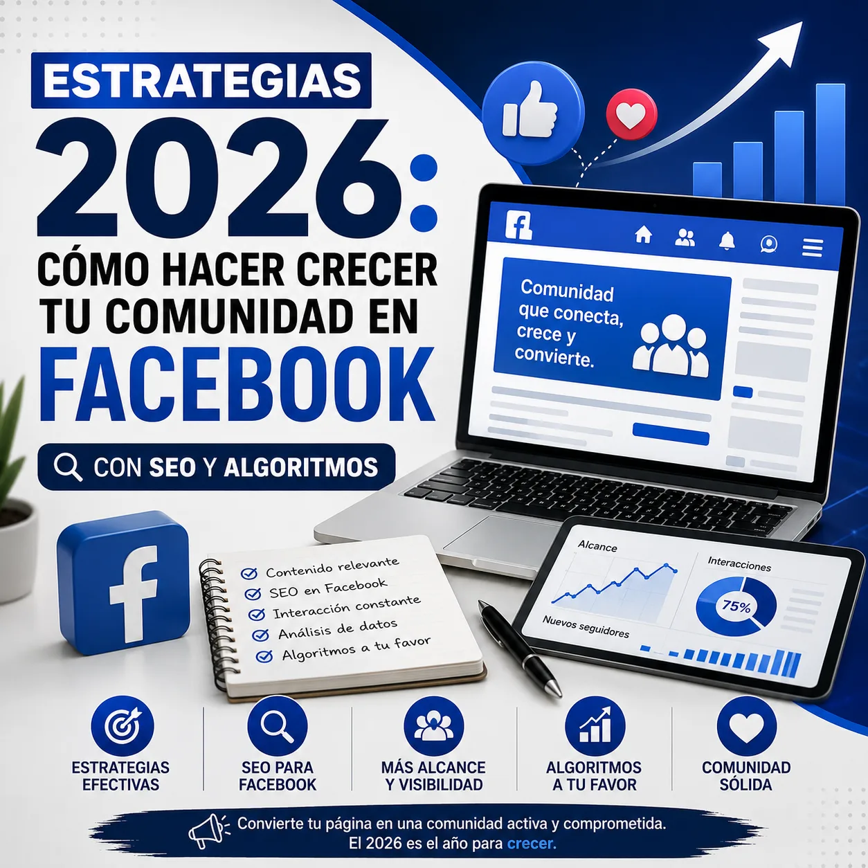 2026 Strategies: How to Grow Your Facebook Community with SEO and Algorithms